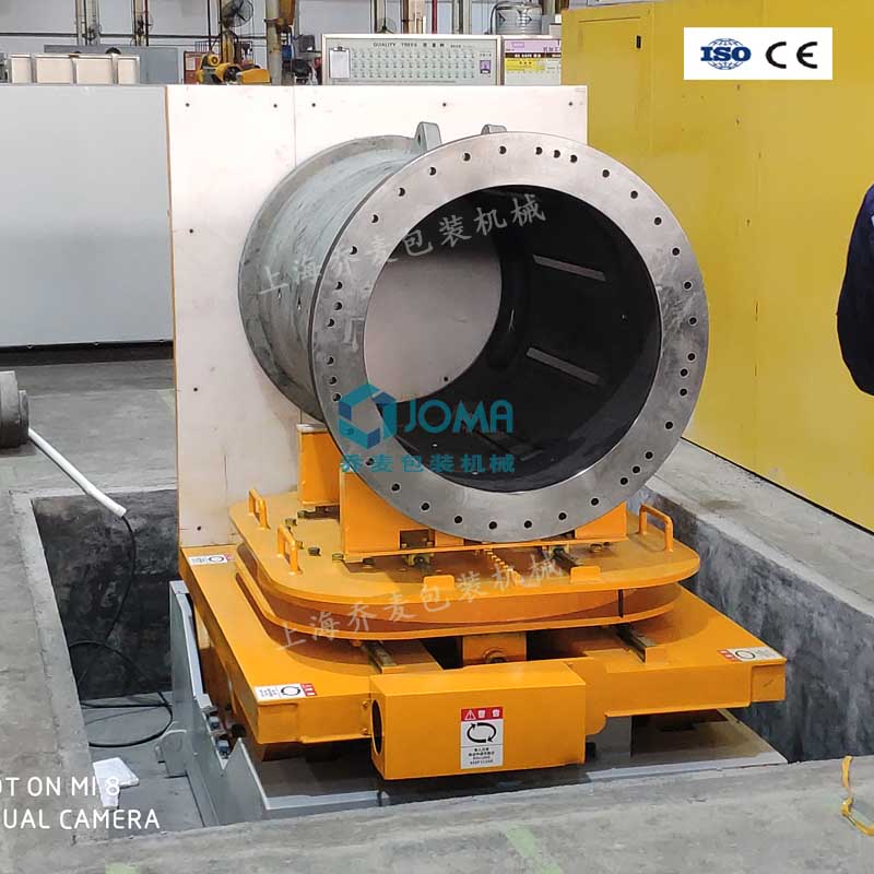 卷料180度翻转机带旋转